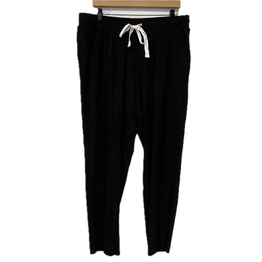 Torrid Black Pleated Joggers/Sweatpants - See Measurements - Picture 1 of 6